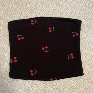 Hollister Cherry Bandeau Top